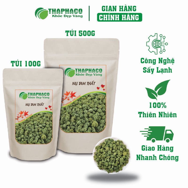 Chỗ bán nụ tam thất khô túi 500g giá rẻ uy tín chất lượng tại TP.HCM
