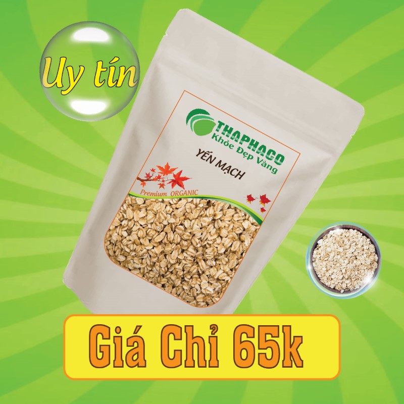Mua 100g yến mạch khô với giá bán chỉ 65k