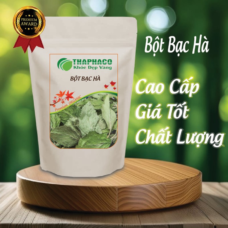 Mua bột bạc hà khô túi 100g 