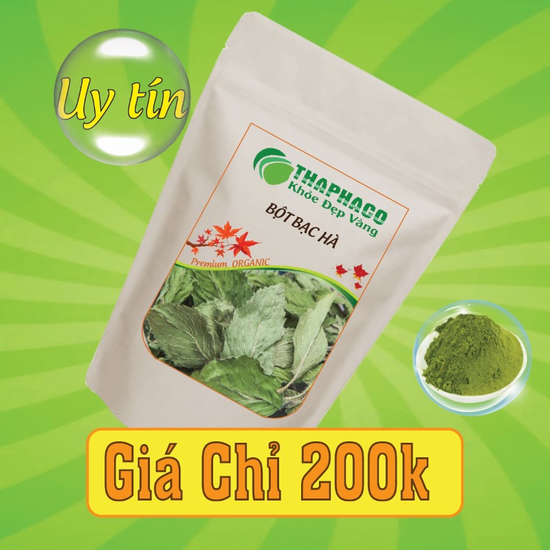 Bột bạc hà bao nhiêu 1kg?