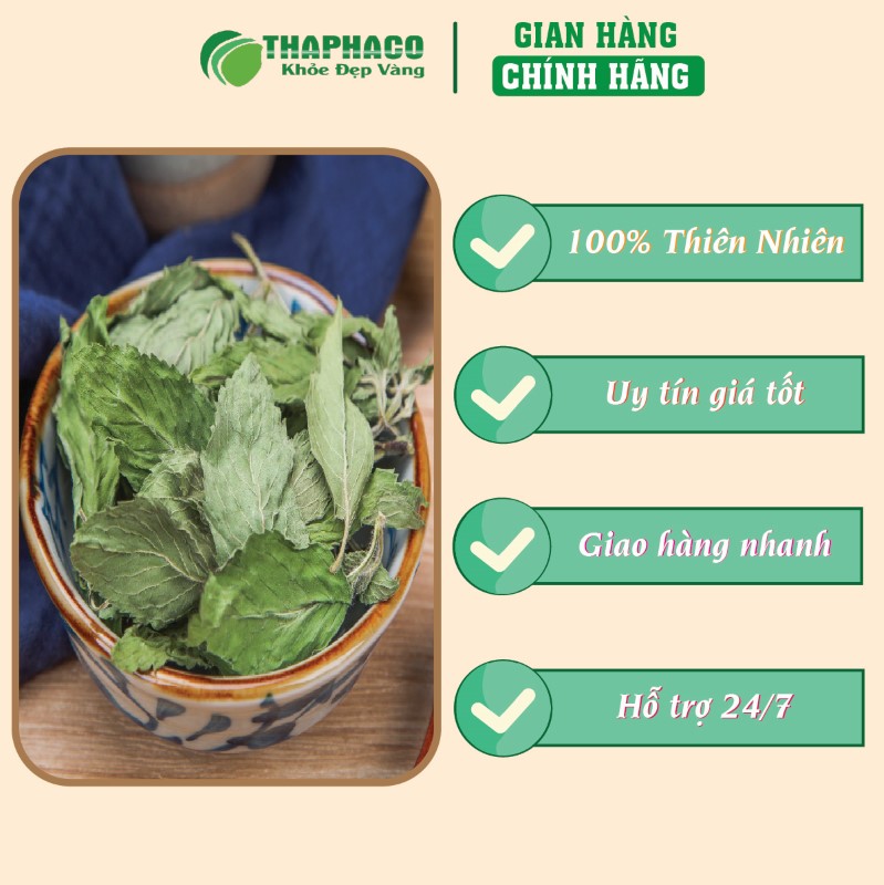 THAPHACO bán lẻ 500g bột bạc hà sấy khô giá rẻ tại TP.HCM