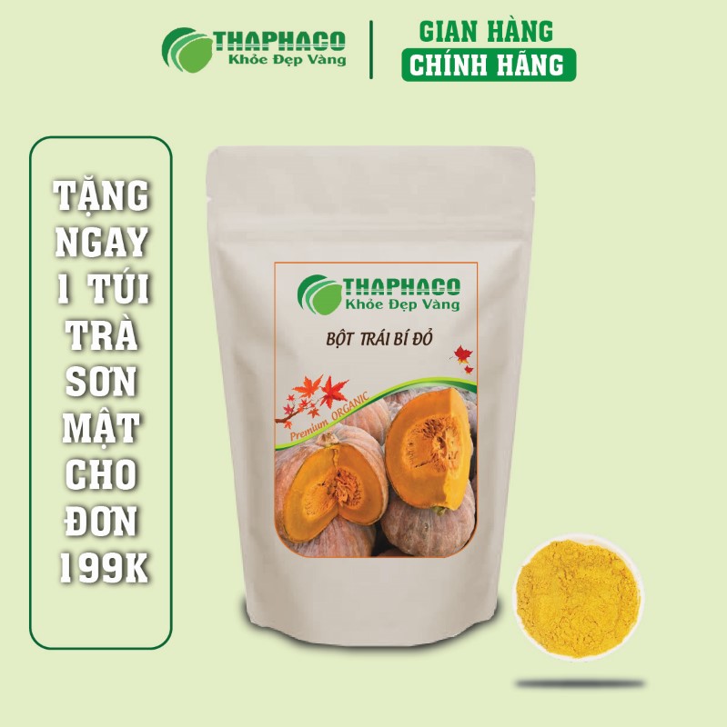 Bột trái bí đỏ bao nhiêu 1kg