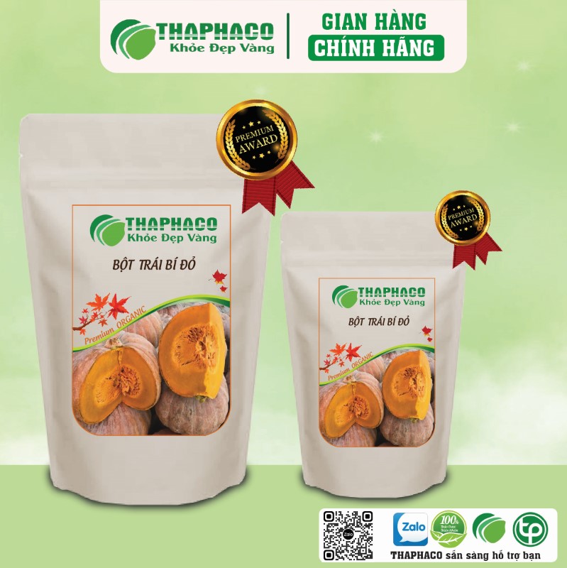 Mua bột trái bí đỏ sấy khô túi 500g giá rẻ tại TP.HCM