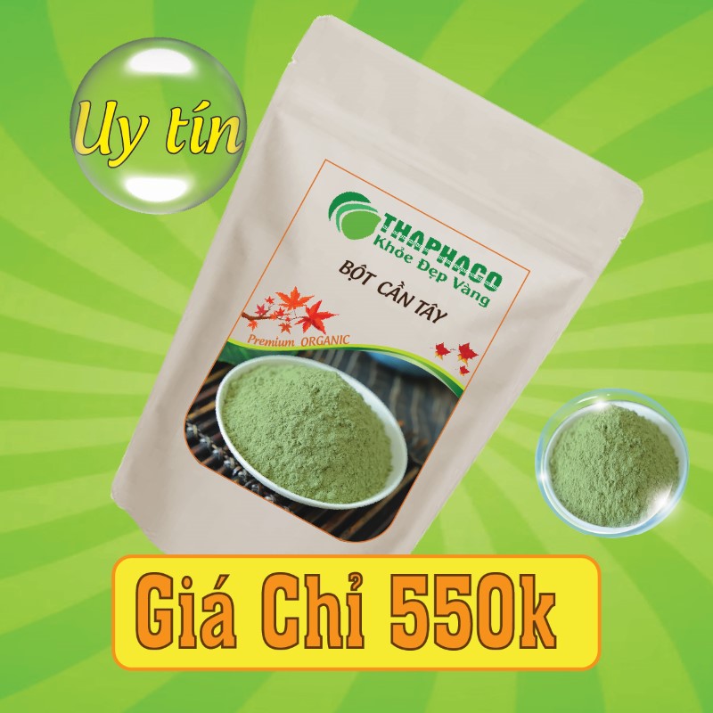 Bột cần tây bao nhiêu 1kg