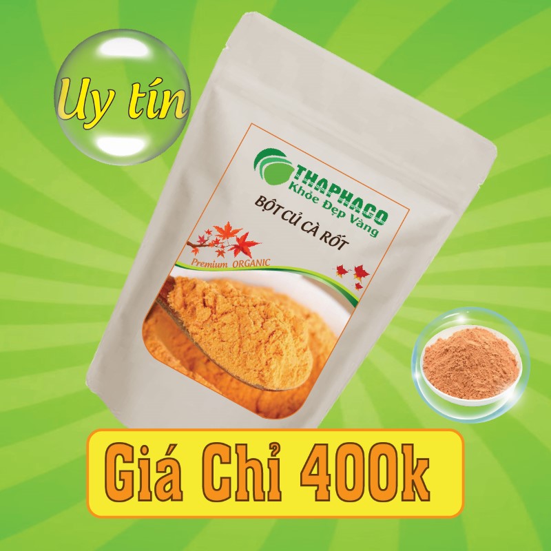 Bột củ cà rốt bao nhiêu 1kg