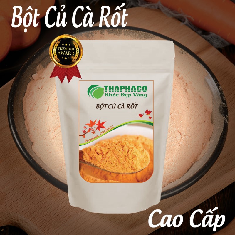 Mua bột củ cà rốt khô túi 100g tại TP.HCM 