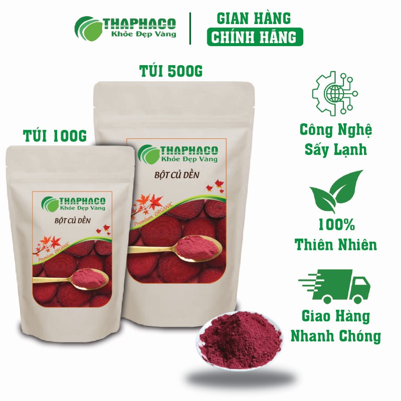 Mua bột củ dền khô túi 100g giá rẻ ở đâu tại TP.HCM?