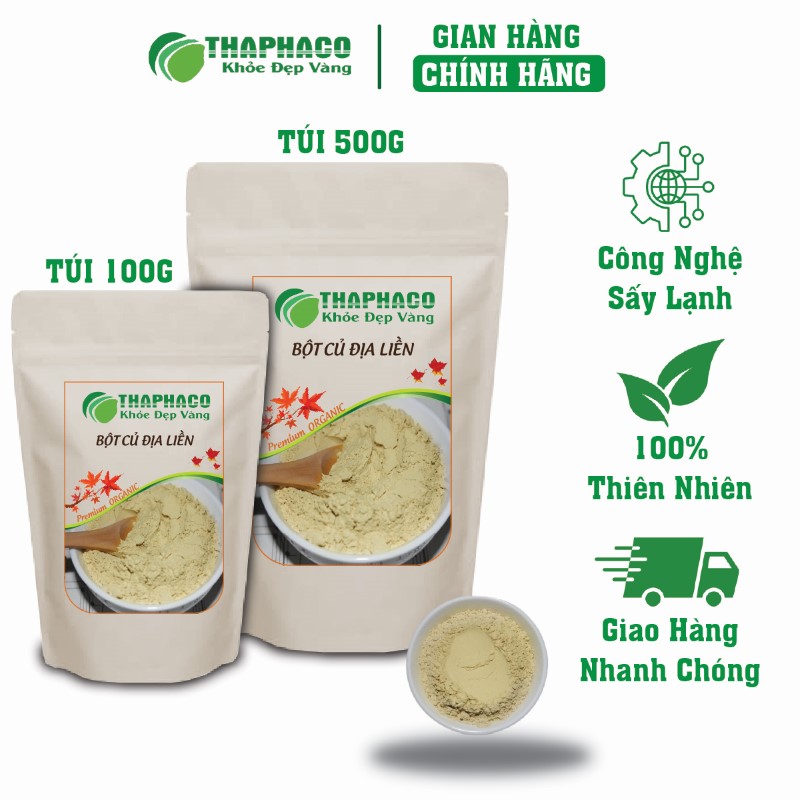 Địa chỉ bán bột củ địa liền khô túi 100g giá rẻ tại TP.HCM