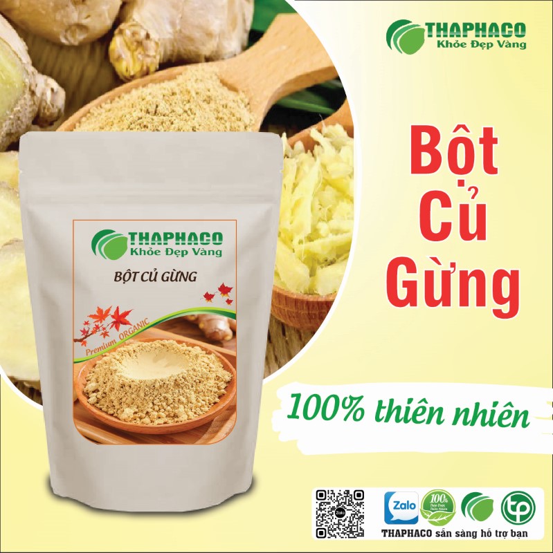 Mua 1kg bột củ gừng khô giá rẻ tại TP.HCM