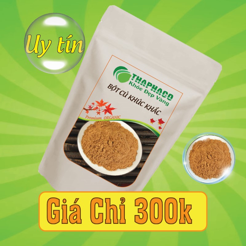 Bột củ khúc khắc bao nhiêu 1kg