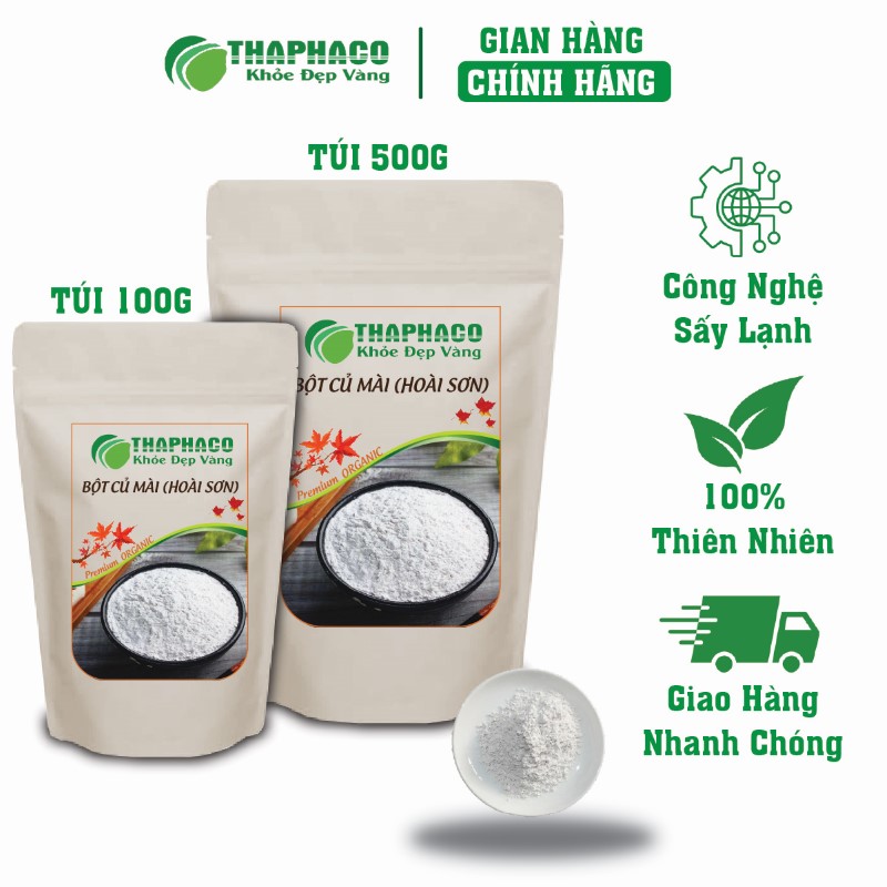 Địa chỉ bán bột củ mài khô túi 100g giá rẻ chất lượng tại TP.HCM