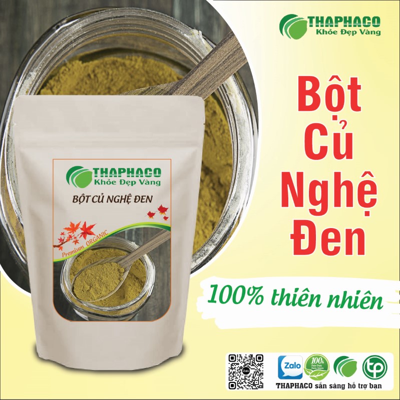 Mua 1kg bột củ nghệ đen khô giá rẻ tại TP.HCM