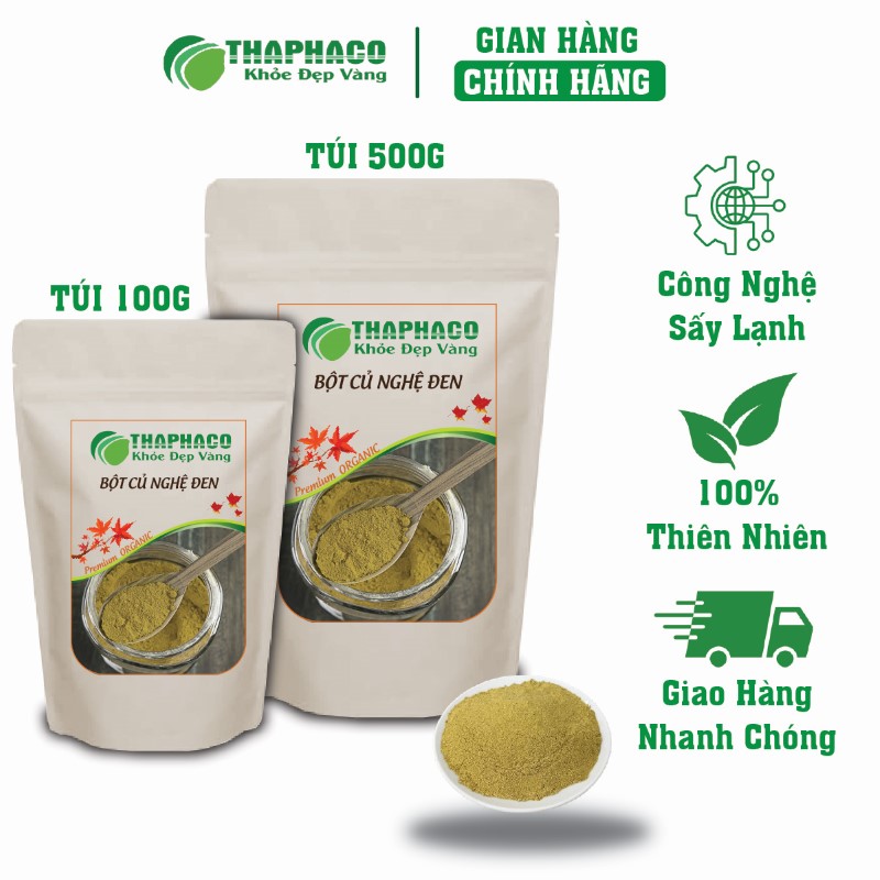 Ở đâu bán túi 100g bột củ nghệ đen khô giá rẻ tại TP.HCM?