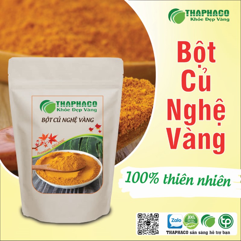Mua 1kg bột củ nghệ vàng khô giá rẻ tại TP.HCM