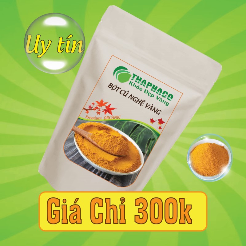 Bột củ nghệ vàng bao nhiêu 1kg