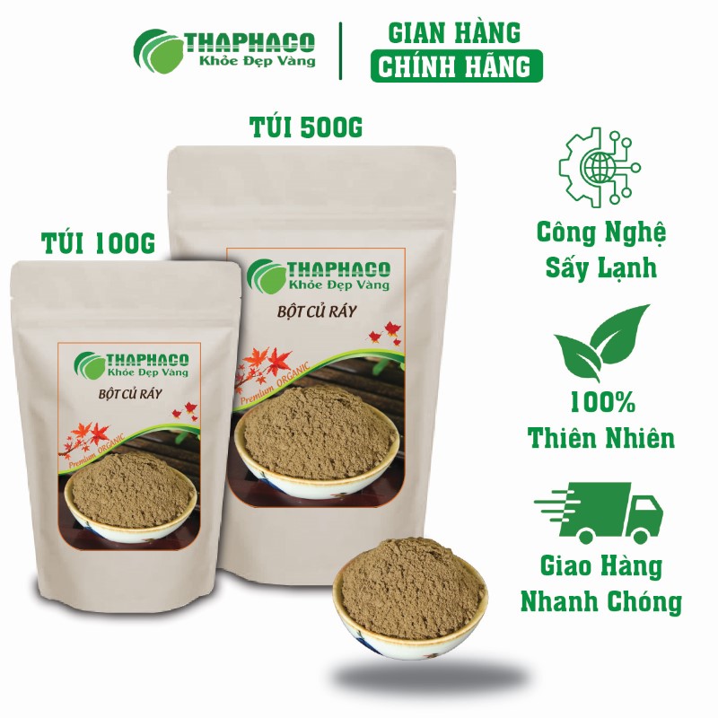 Chỗ bán lẻ túi 100g bột củ ráy khô giá rẻ chất lượng tại TP.HCM