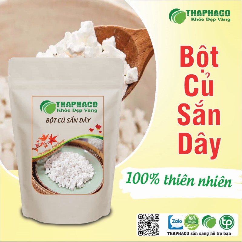 Mua 1kg bột củ sắn dây khô giá rẻ tại TP.HCM