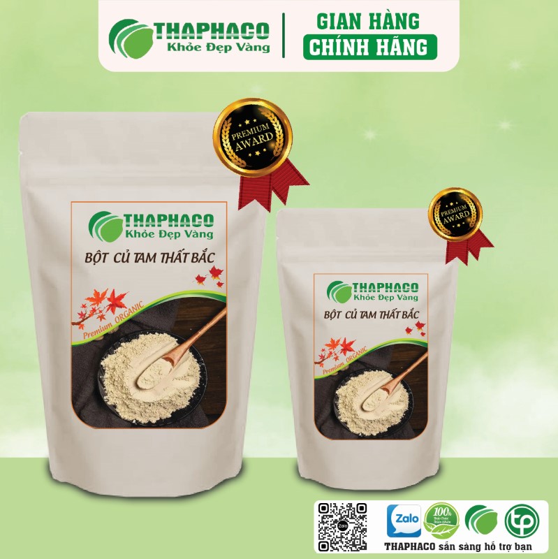 Mua bột củ tam thất bắc sấy khô túi 500g giá rẻ tại TP.HCM