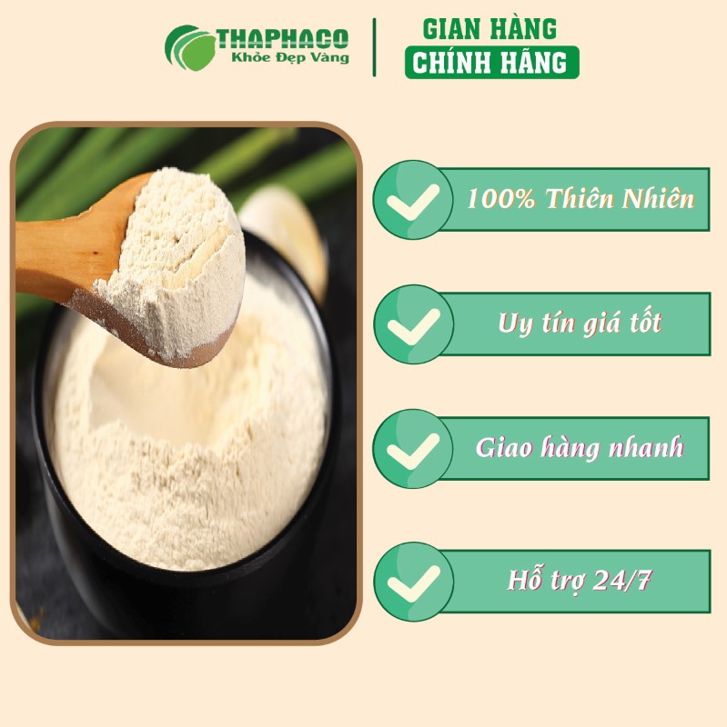 Địa chỉ bán lẻ túi 500g bột củ tỏi sấy khô giá rẻ tại TP.HCM