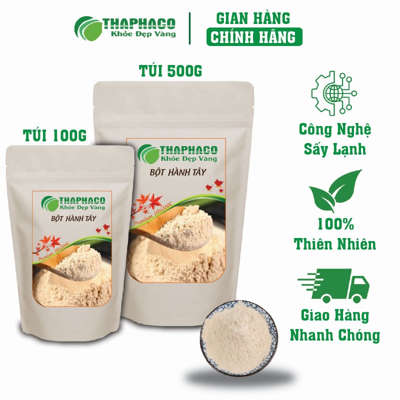 Ở đâu bán lẻ túi 100g bột hành tây khô giá rẻ tại TP.HCM?