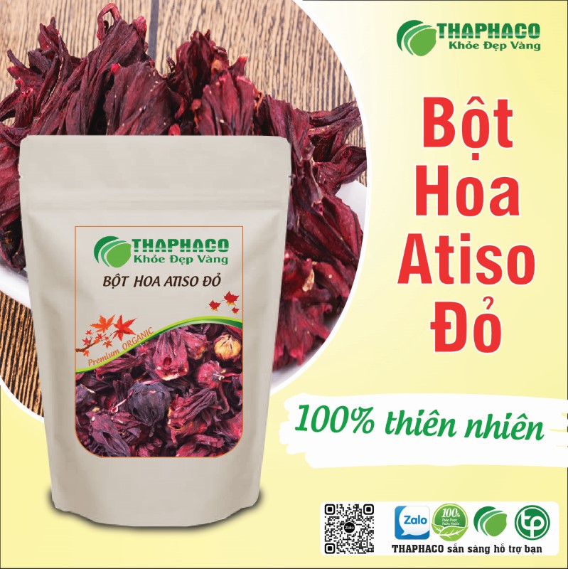Mua 1kg bột hoa atiso đỏ khô giá rẻ tại TP.HCM