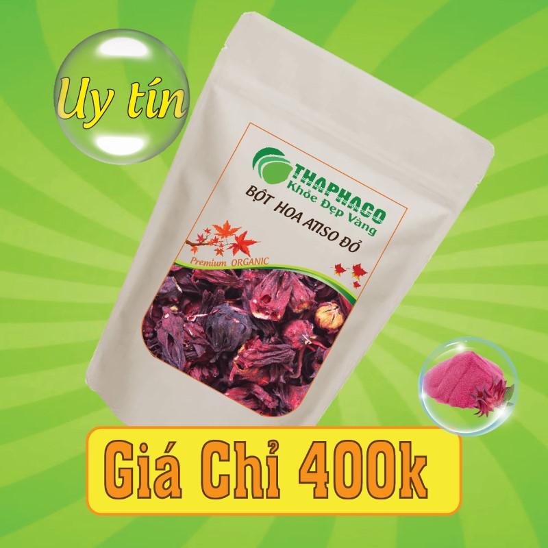 Bột hoa atiso đỏ bao nhiêu 1kg