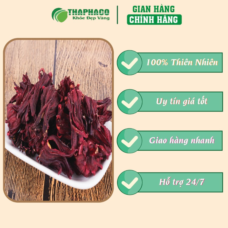 Chỗ bán lẻ túi 500g bột hoa atiso đỏ sấy khô giá rẻ tại TP.HCM