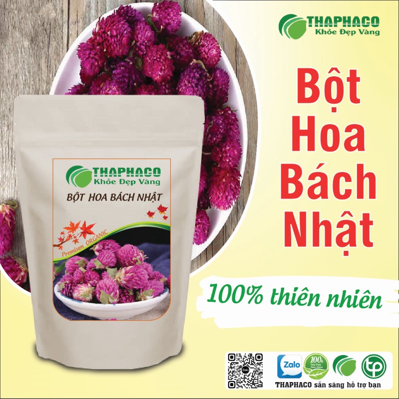 Mua 1kg bột hoa bách nhật khô giá rẻ tại TP.HCM