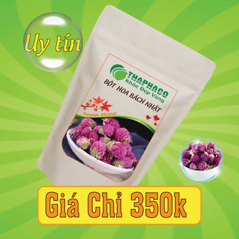 Bột hoa bách nhật bao nhiêu 1kg