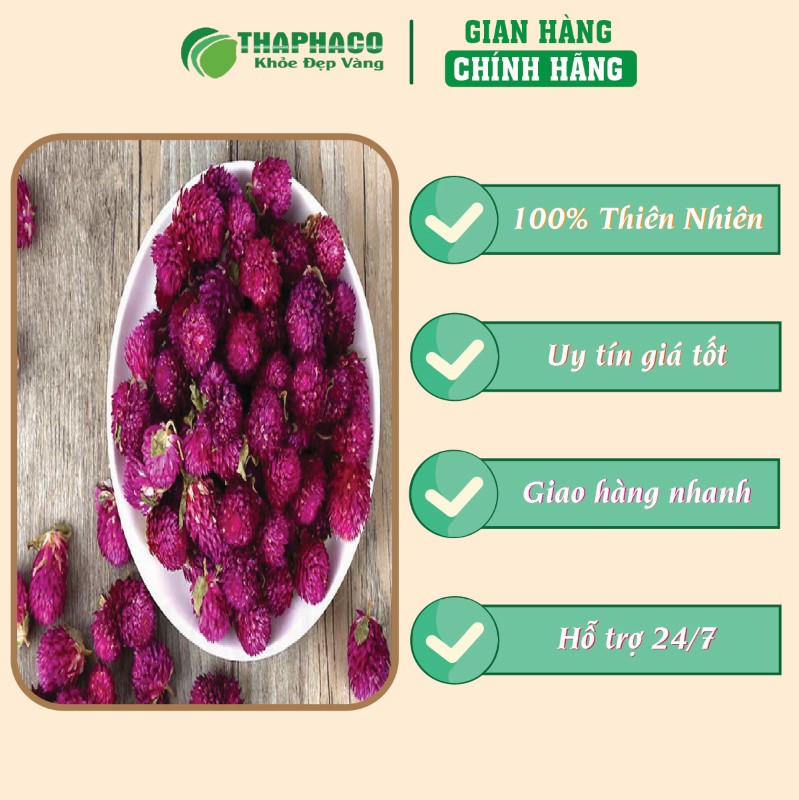 Địa chỉ bán lẻ túi 500g bột hoa bách nhật sấy khô giá rẻ tại TP.HCM