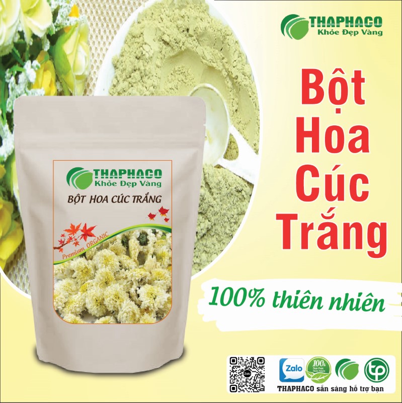 Mua 1kg bột hoa cúc trắng khô giá rẻ tại TP.HCM