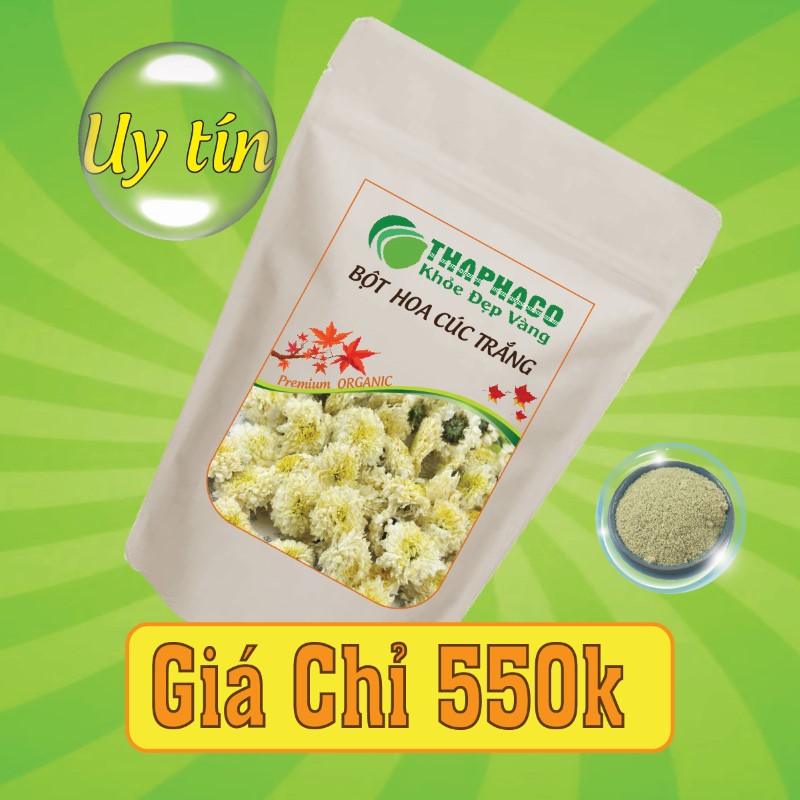 Bột hoa cúc trắng bao nhiêu 1kg