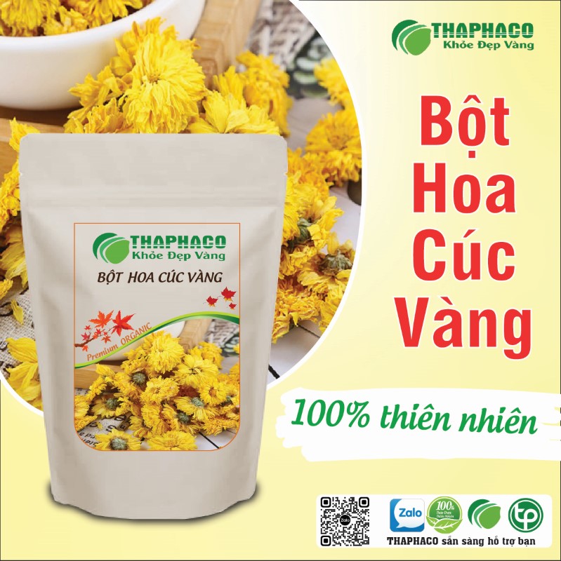 Mua 1kg bột hoa cúc vàng khô giá rẻ tại TP.HCM
