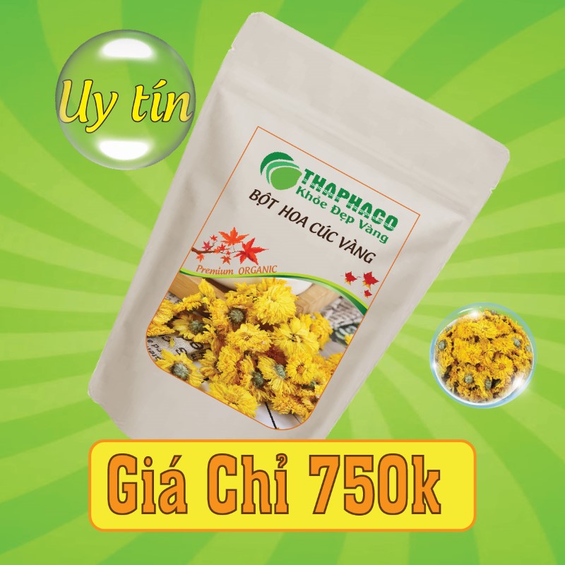 Bột hoa cúc vàng bao nhiêu 1kg