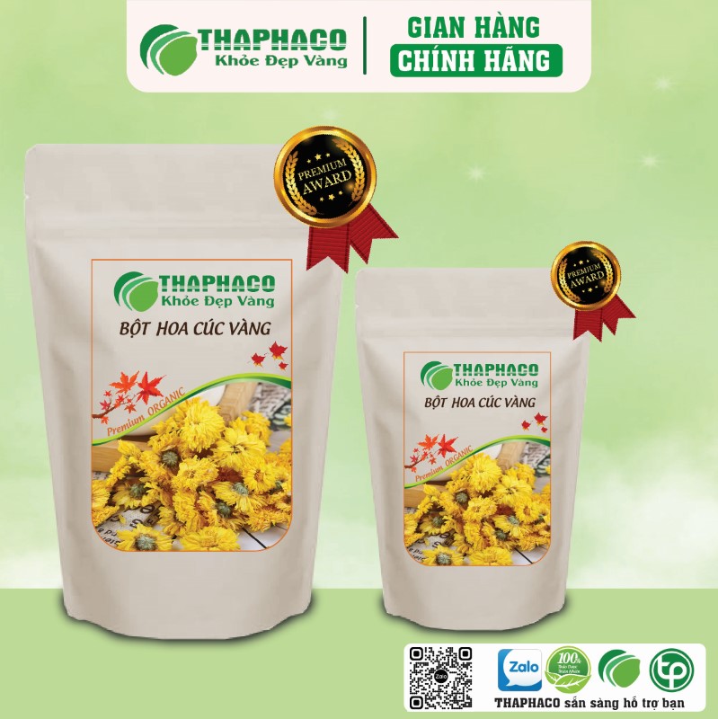 Mua bột hoa cúc vàng sấy khô túi 500g giá rẻ tại TP.HCM