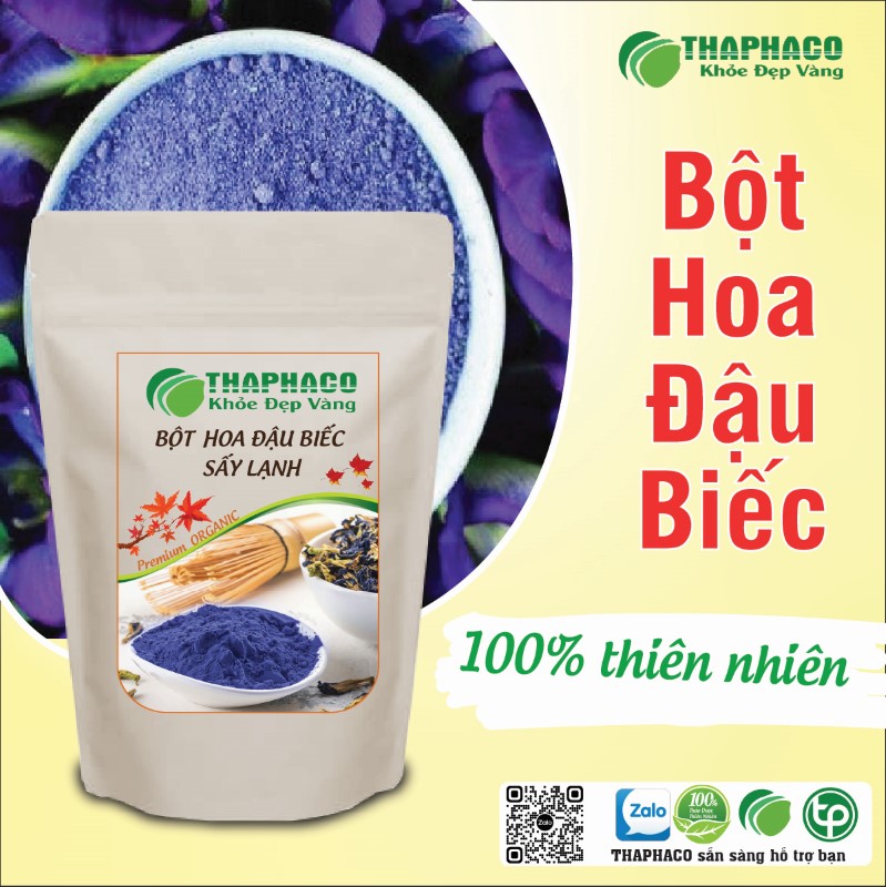 Mua 1kg bột hoa đậu biếc sấy lạnh giá rẻ tại TP.HCM