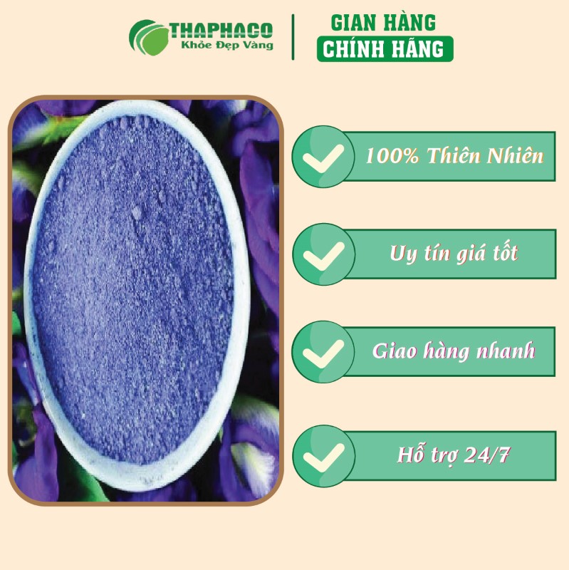 Mua túi 500g bột hoa đậu biếc sấy lạnh giá rẻ tại THAPHACO