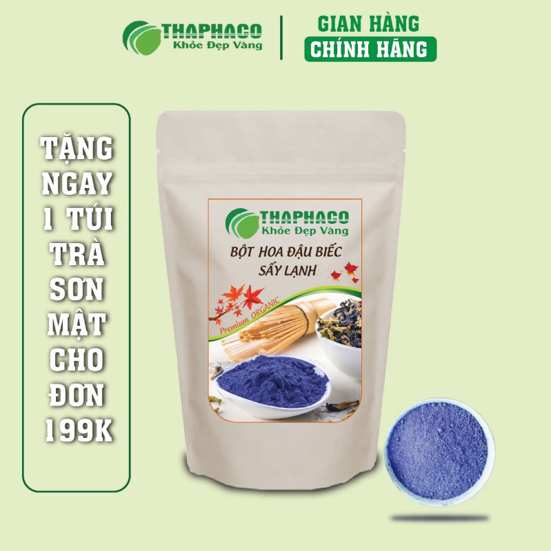 Bột hoa đậu biếc bao nhiêu tiền 1kg