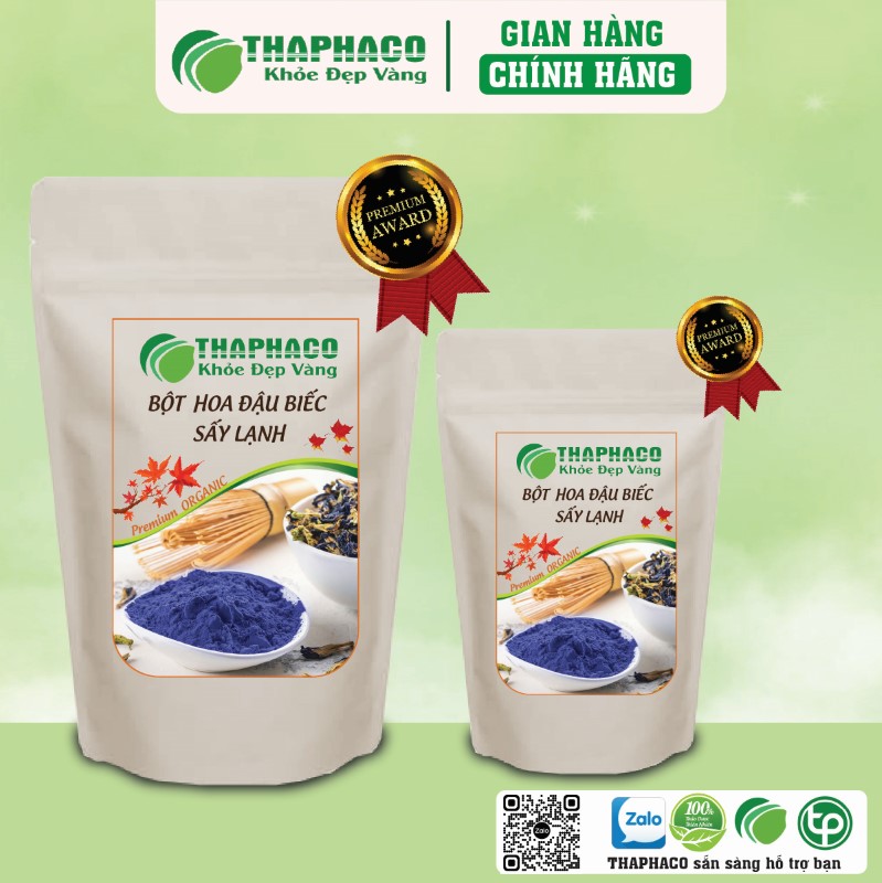 Mua bột hoa đậu biếc sấy lạnh túi 500g giá rẻ tại TP.HCM
