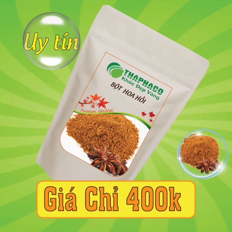 Bột hoa hồi bao nhiêu 1kg