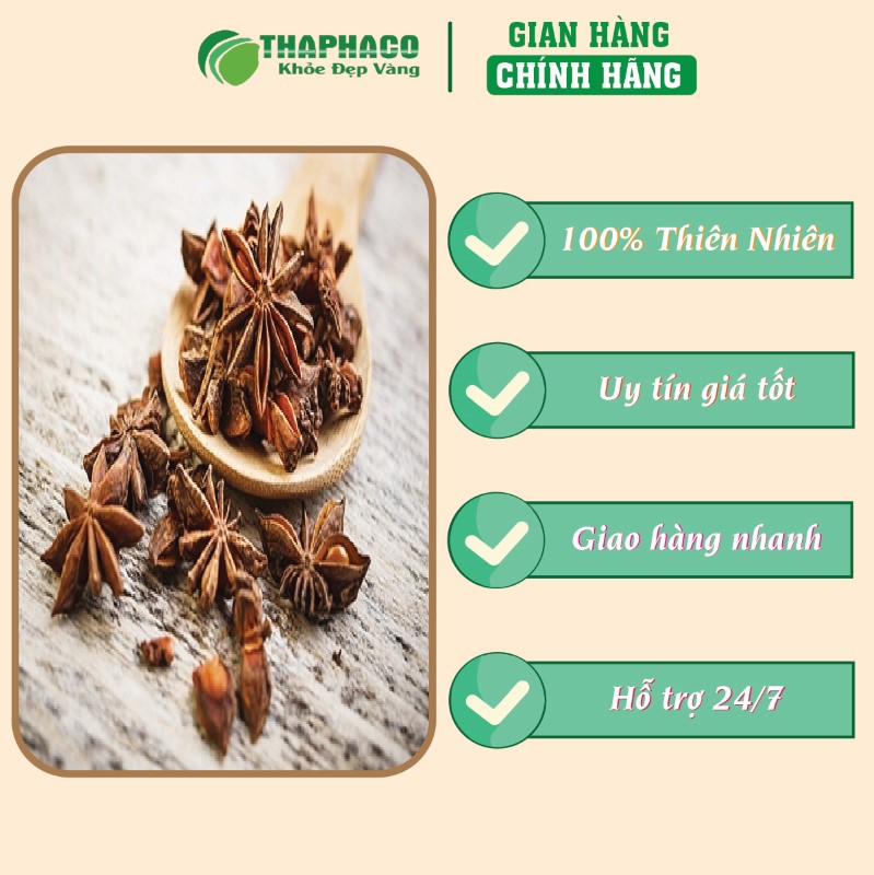 Địa chỉ bán lẻ túi 500g bột hoa hồi sấy khô giá rẻ tại TP.HCM
