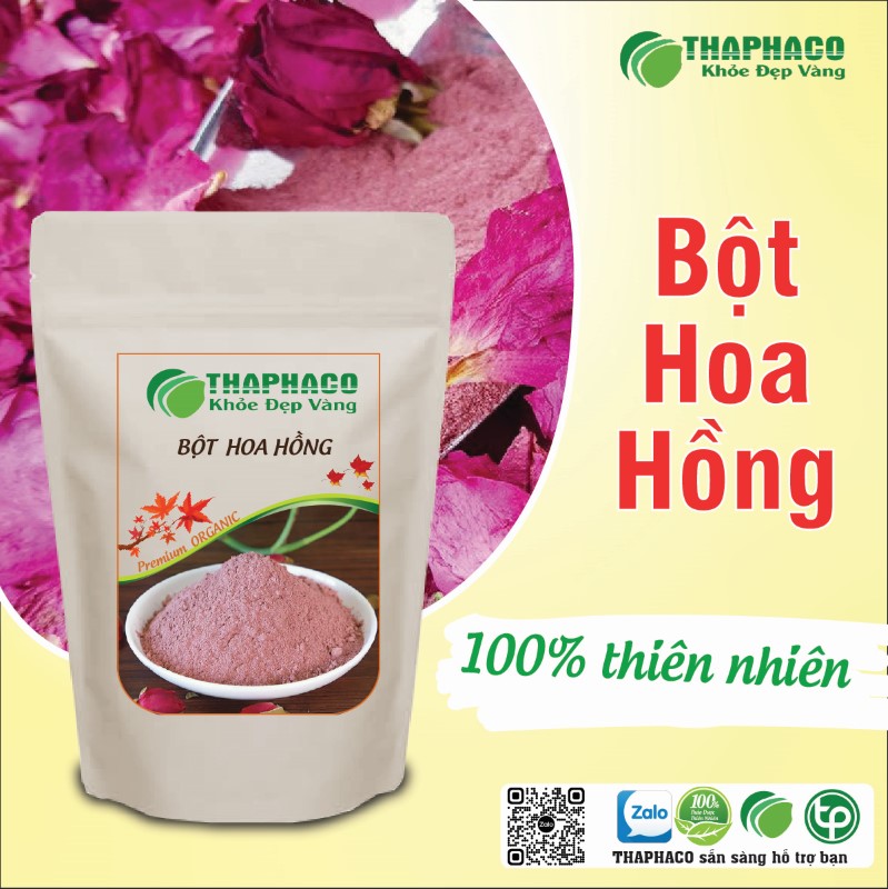 Mua 1kg bột hoa hồng giá rẻ tại TP.HCM