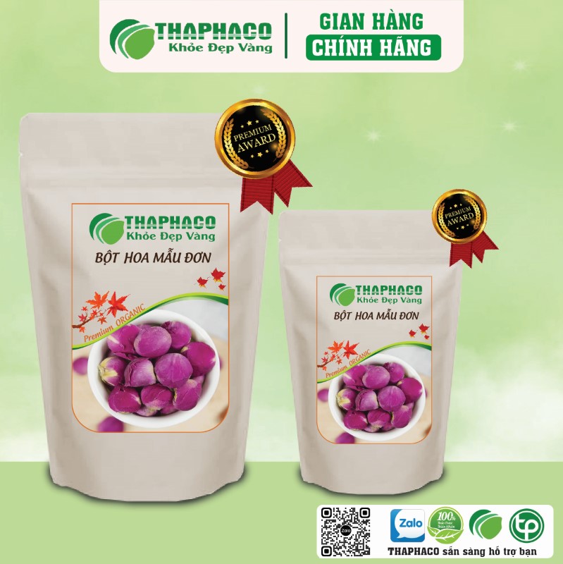 Mua bột hoa mẫu đơn sấy khô túi 500g giá rẻ tại TP.HCM