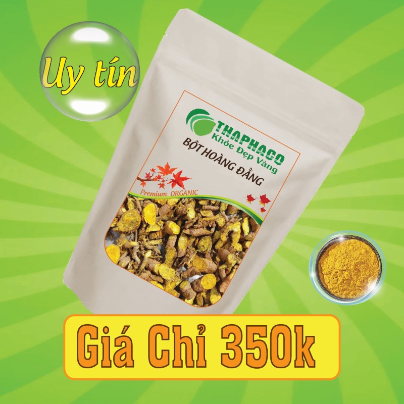 Bột hoàng đằng bao nhiêu 1kg