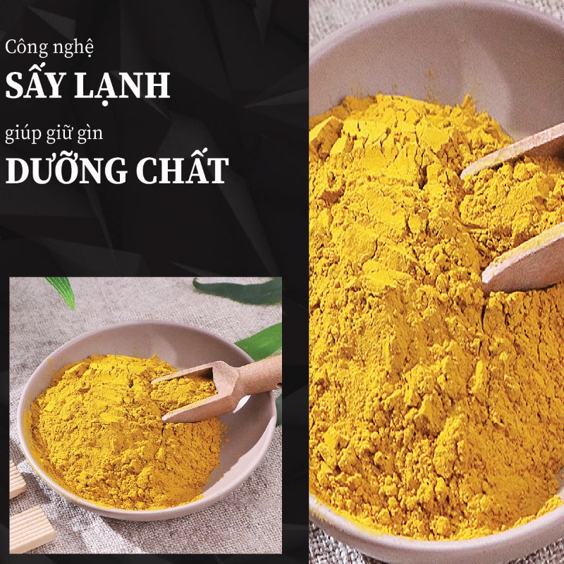 Túi 500g bột hoàng đằng sấy khô giá rẻ