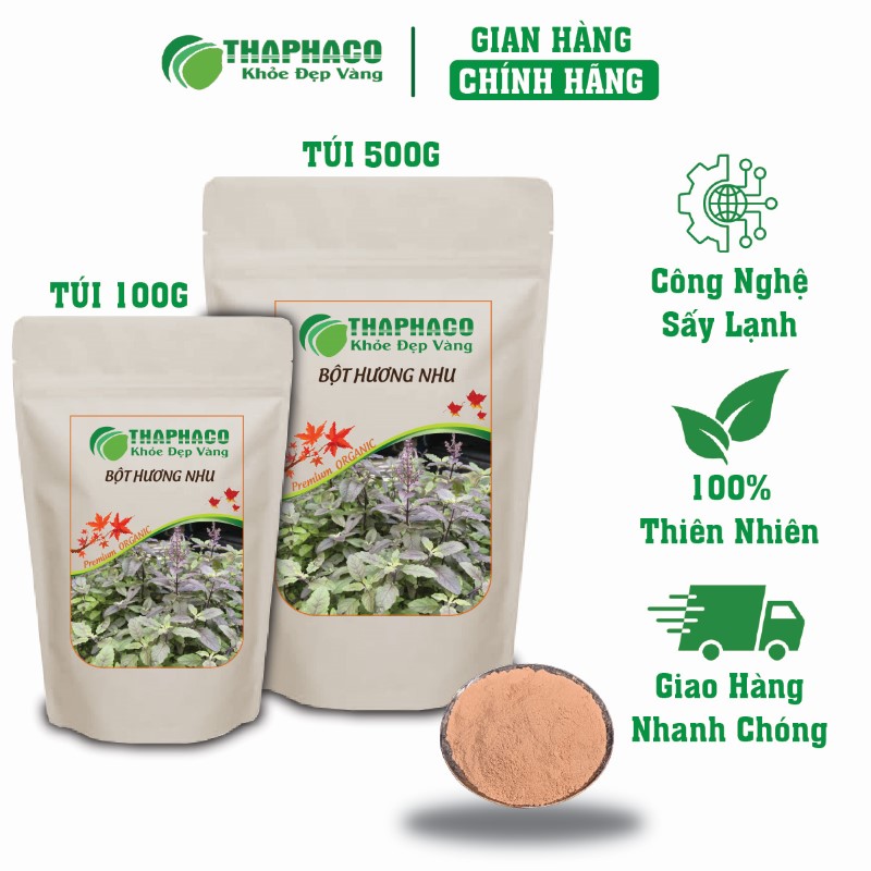 Ở đâu bán lẻ túi 100g bột hương nhu khô giá rẻ tại TP.HCM?