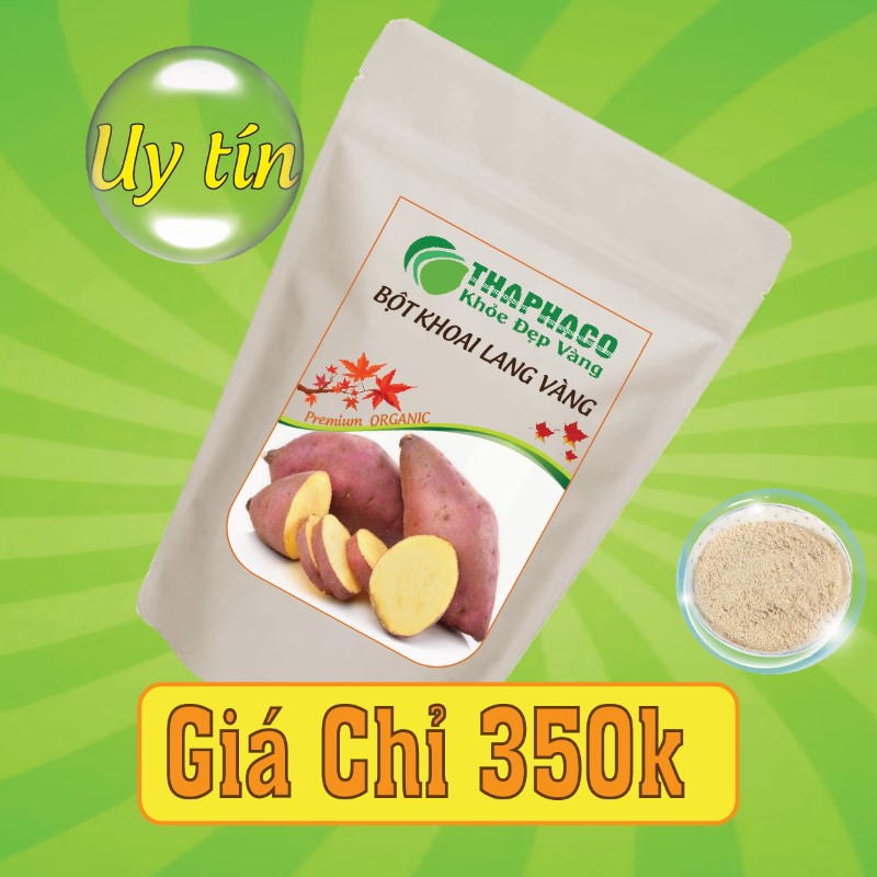 Bột khoai lang vàng bao nhiêu 1kg