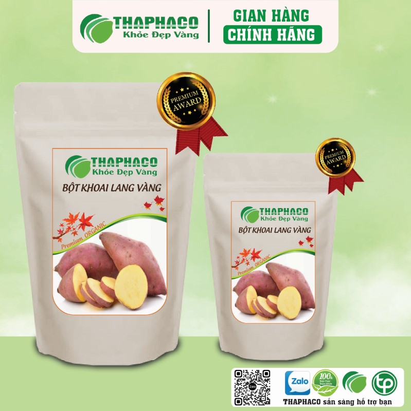 Mua bột khoai lang vàng sấy khô túi 500g giá rẻ tại TP.HCM