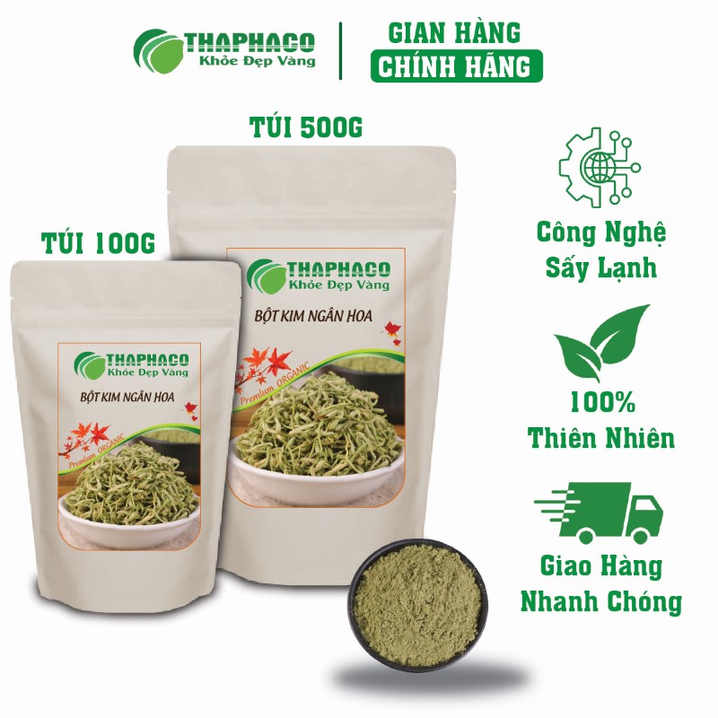 Ở đâu bán lẻ túi 100g bột kim ngân hoa giá rẻ tại TP.HCM