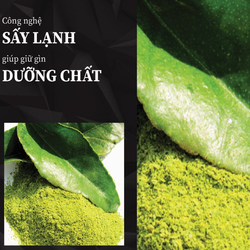 Túi 500g bột lá chanh sấy khô giá rẻ